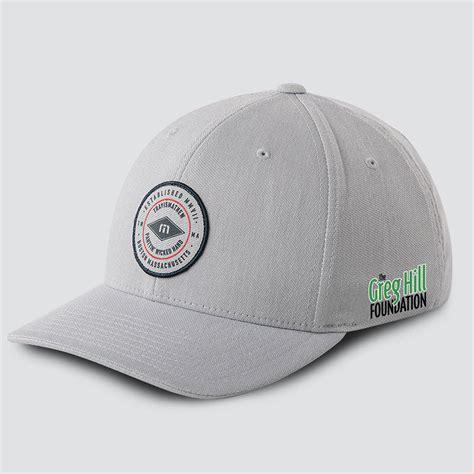 Travis Mathew Boston Snapback Hat - Grey - The Greg Hill Foundation