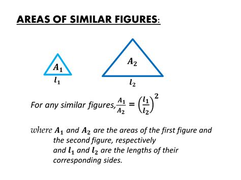 Area of Similar Figures