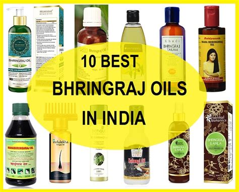 Top 10 Best Bhringraj Hair Oils in India for Hair Fall and Hair Growth