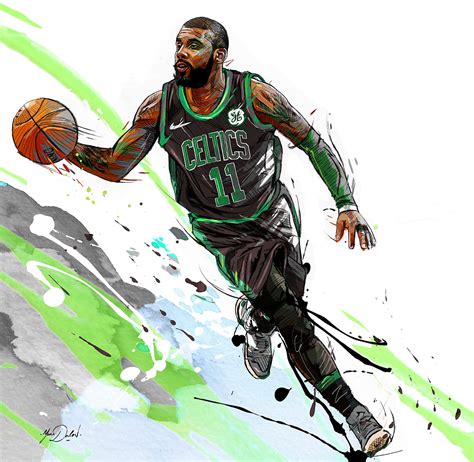 NBA- Kyrie Irving on Behance