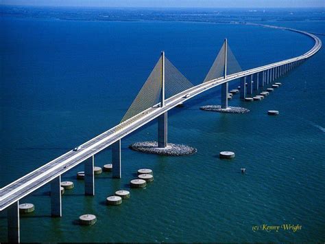 Sunshine Skyway Bridge Florida Wallpapers - Wallpaper Cave