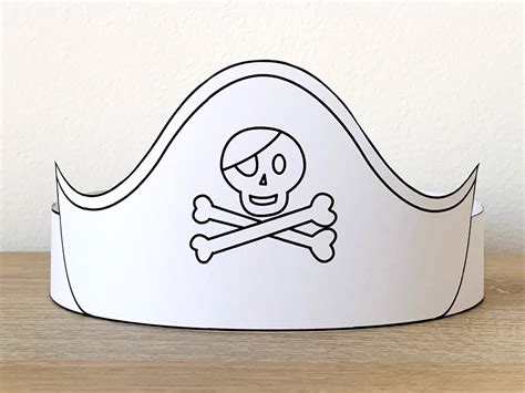 Pirate Hat Printable