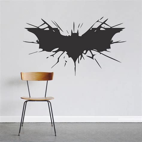 Bat Wall Decal _ Large Boys Bedroom Wall Designs _ Hero Room Stickers _ Boys Room Wallpaper Art ...