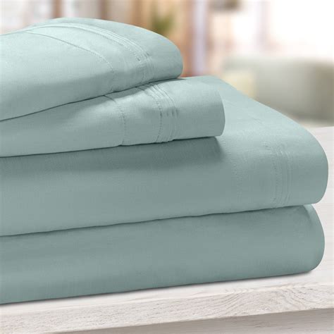 Impressions Arlington Egyptian Cotton Solid Sheet Set, California King ...