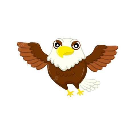 Cute Cartoon Eagles