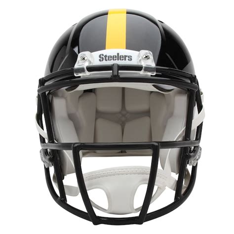 Riddell Pittsburgh Steelers Revolution Speed Full-Size Authentic Football Helmet - NFLShop.com