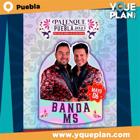 Precios Boletos | Banda MS Palenque Feria de Puebla 202