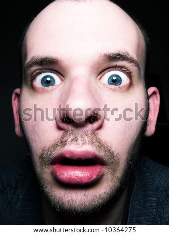 Close-Up Of An Amazed Face Stock Photo 10364275 : Shutterstock