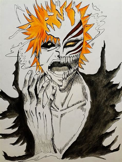 ArtStation - Kurosaki Ichigo - Bleach Fan Art