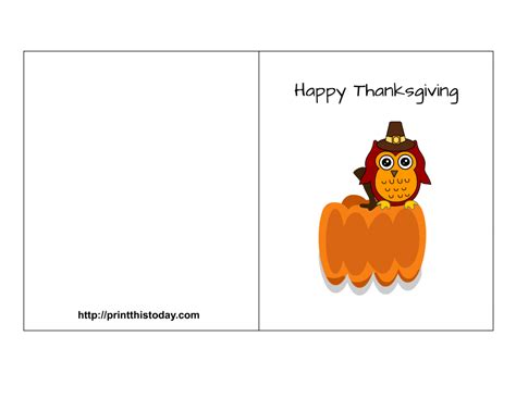 Free Printable Thanksgiving Greeting Cards