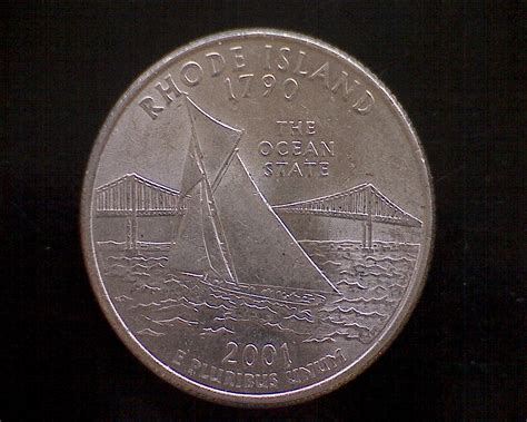 2001 P RHODE ISLAND STATE QUARTER - For Sale, Buy Now Online - Item #347475