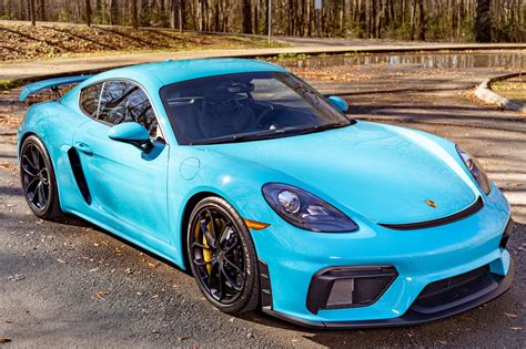 2,400-Mile 2020 Porsche 718 Cayman GT4 for sale on BaT Auctions - sold for $128,000 on January 4 ...