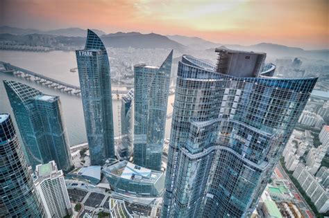 Rooftopping Photography at Busan's Marine City in Korea