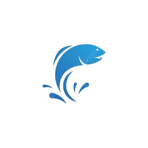 Fish Logo Jump Aquatic Life Vector, Jump, Aquatic, Life PNG and Vector with Transparent ...