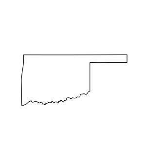 Oklahoma Outline Vector at Vectorified.com | Collection of Oklahoma ...