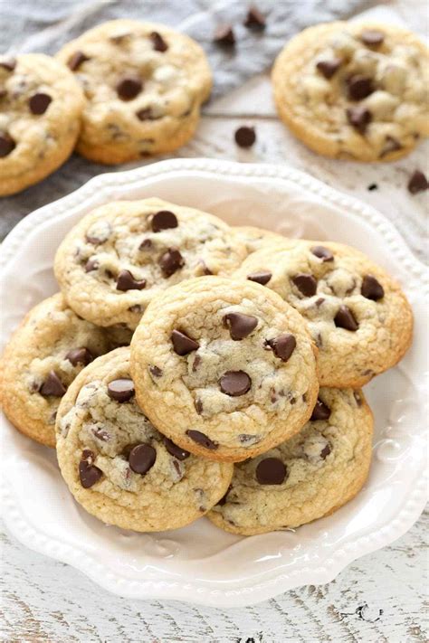 These chocolate chip cookies are extra soft, thick, and chewy. This is my FAVORITE recipe for ...