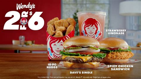 Wendy's 2 for 6 deal: How to avail, items, availability, and more