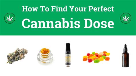 How To Find Your Perfect Cannabis Dose — Peninsula Alternative Health