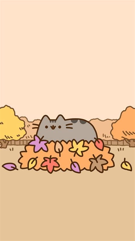 Autumn Pusheen Wallpapers - Wallpaper Cave