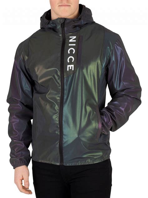 Nicce London Iridescent Vind Reflective Jacket for Men - Lyst