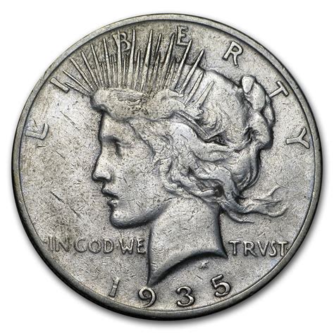 U.S. Mint - 1935-S Peace Dollar VG/VF - Walmart.com - Walmart.com