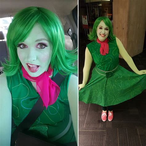 [Self] Disgust Cosplay from Inside Out at Youmacon : disney