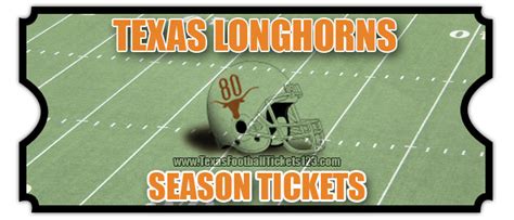 2025 Texas Longhorns Season Tickets | All Home Game Dates