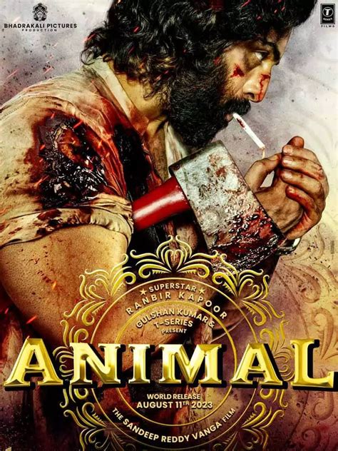 Ranbir Kapoor sends ripples of excitement with his first look from Animal; see the poster here ...