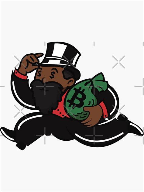 "Mr Money bags Monopoly" Sticker for Sale by sayedmossad | Redbubble