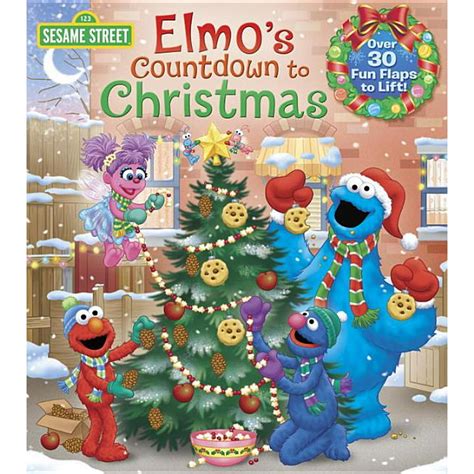 Elmo's Countdown to Christmas (Sesame Street) (Board Book) - Walmart.com - Walmart.com