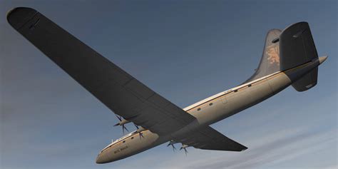 Bristol Type 167 Brabazon - 3D Model by ChipBassChaos