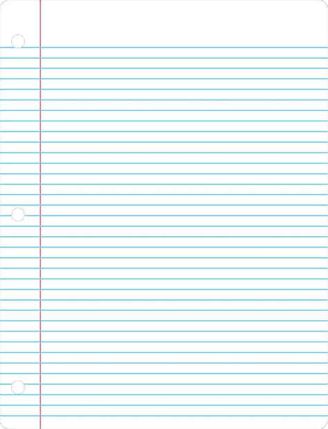 Printable Notebook Paper Simple 001 | Printable lined paper, Lined writing paper, Notebook paper