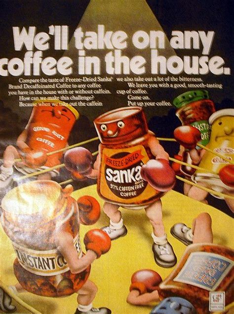 1972 General Foods Sanka Coffee Magazine Ad | Coffee magazine, General foods, Vintage ads