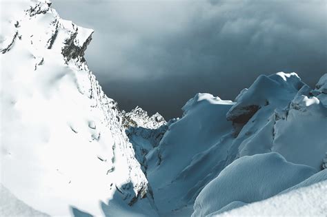 Mountain Snow photography on Behance