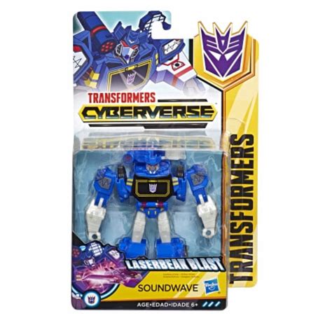 Transformers Cyberverse Action Attackers Soundwave Action Figure Toy, 1 ct - City Market