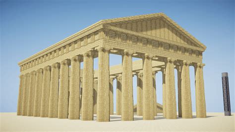 Greek Doric temple : r/chiselsandbits