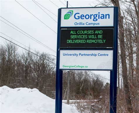 Georgian College extends remote learning for most programs until early March - Orillia News