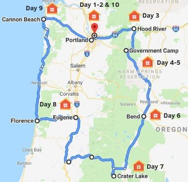 Oregon road trip 10 day itinerary Blog - My Ticklefeet