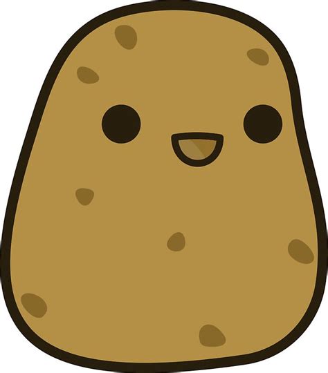 Cute potato by peppermintpopuk | Cute potato, Kawaii potato, Cute food drawings