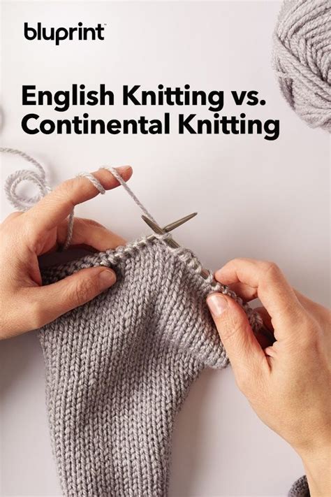 English Knitting vs. Continental Knitting: The main difference between the two i... | Knitting ...