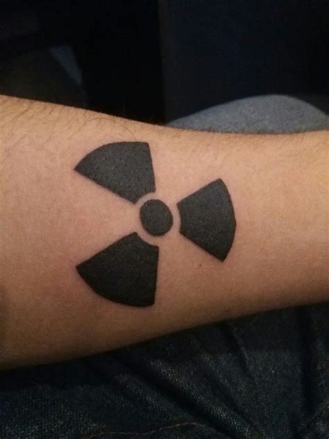 Radioactive Symbol Tattoos, Tattoo Symbols, Radioactive Symbol, Get A Tattoo, Tattoo Designs ...