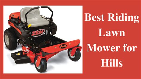 Best Riding Lawn Mower For Hills – Buying Guide & Top Reviews 2022 - Crafty Garden Mama