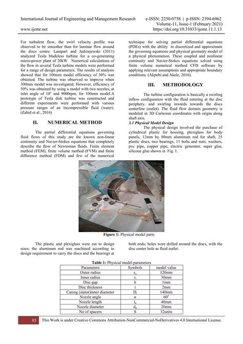 Design, Construction and Simulation of Tesla Turbine | PDF