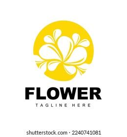 Flower Logo Flower Garden Design Simple Stock Vector (Royalty Free) 2240741081 | Shutterstock