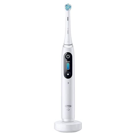 Oral-B® iO8 Electric Toothbrush in White Alabster | Bed Bath & Beyond | Electric toothbrush ...