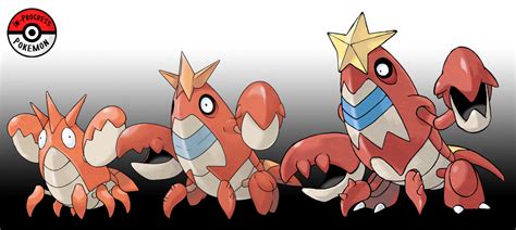 Pokemon Corphish Evolution Chart