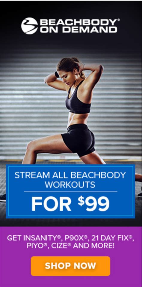 BeachBody on Demand | Beachbody workouts, Streaming workouts, Workout for beginners