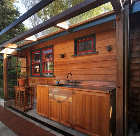 Backyard Cottages - Rustic - Shed - San Francisco - by Sogno Design Group