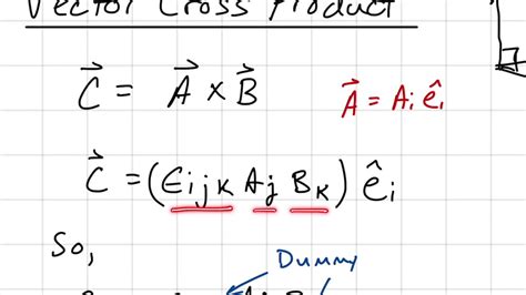 Einstein Summation Notation Part 2 - YouTube