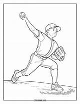 140  Dibujos De Béisbol Para Colorear Niños Y Adultos PDFs Gratis sketch template